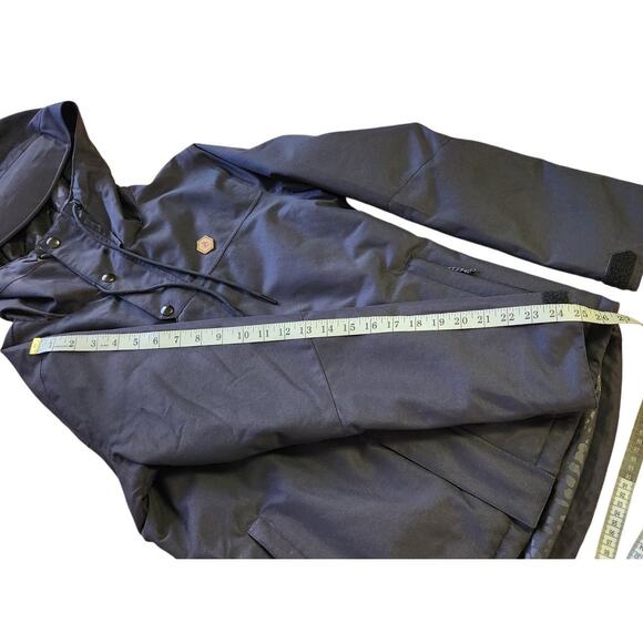 Volcom Bolts Like NEW Black 10K Snowboard Ski Winter Jacket Women Size XS - Picture 12 of 14